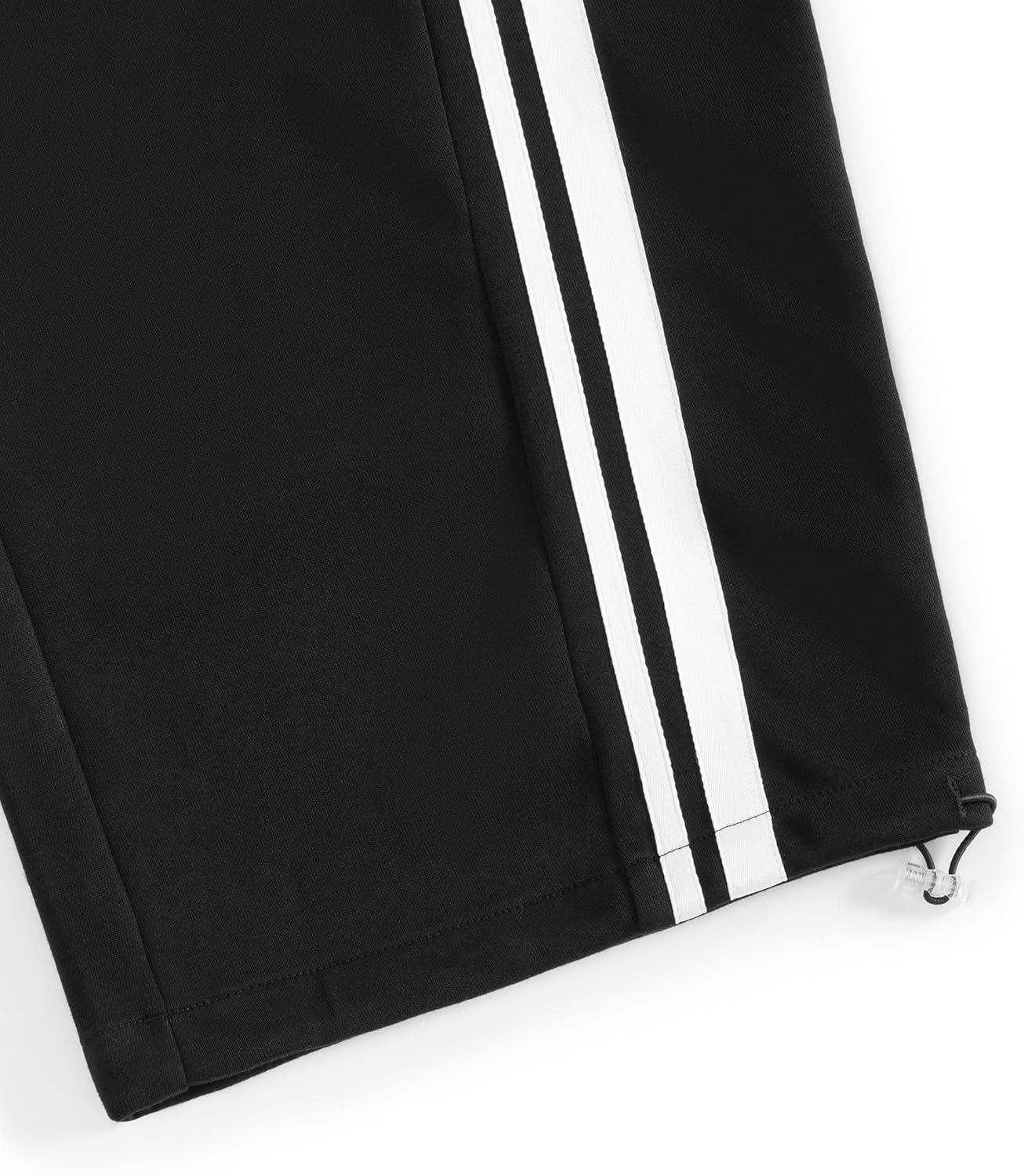 Aelfric Eden Barrel Sweatpants for Mens Side Striped Drawstring Elastic Waisted Wide Leg Lounge Pants with Pockets - Image 6