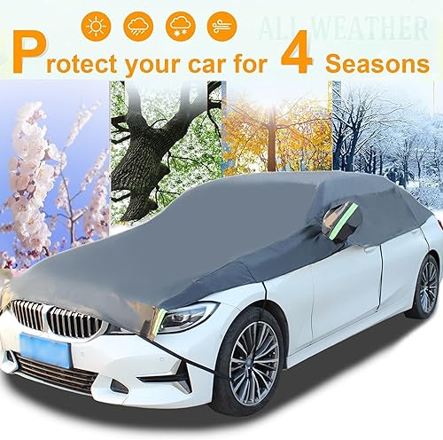 Miniatura 2 de Cubierta para todo tipo de clima, cubierta de nieve para parabrisas de invierno, para nieve y hielo, cubierta de automóvil, protección solar,
