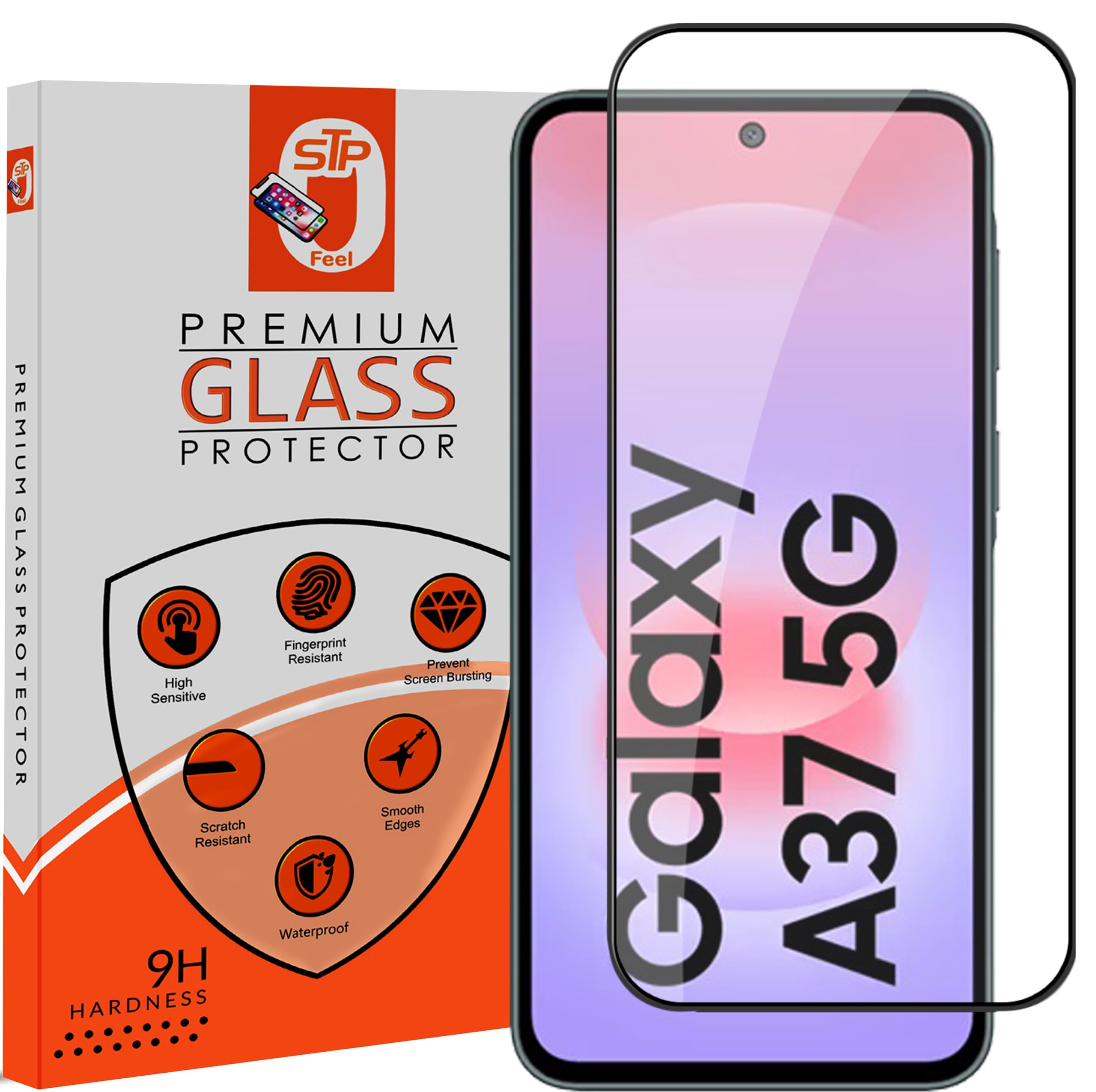 Premium Tempered Glass Screen Protector Guard Compatible For Samsung Galaxy A37 5G (6.7 Inch, Pack of 1) | Edge to Edge Coverage With Easy to installation kit for Smartphone-picture-21