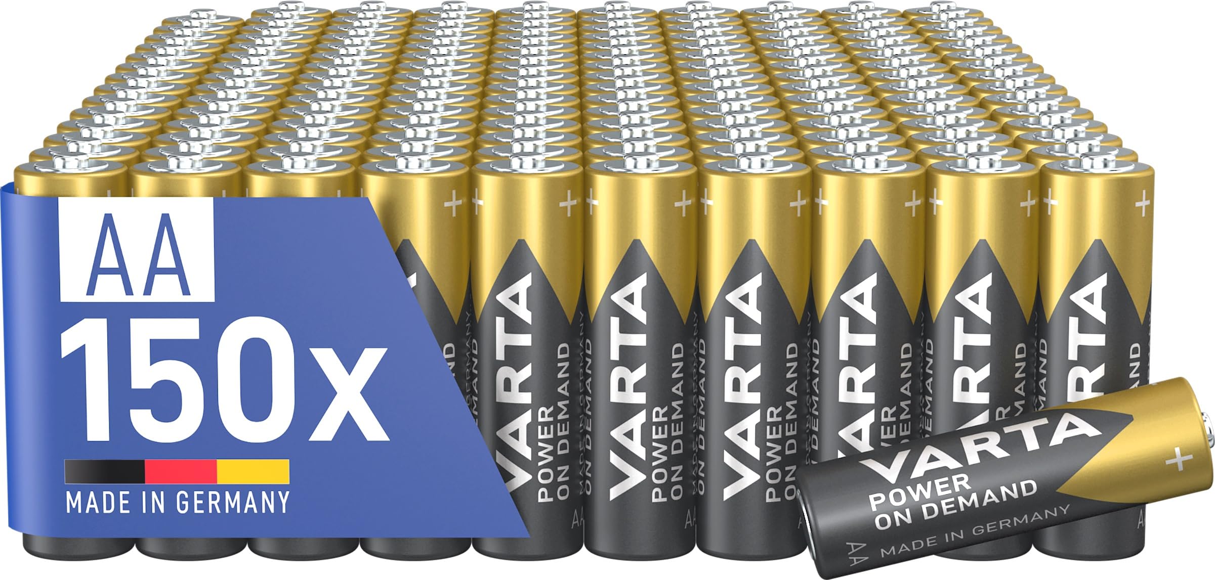 Pilas AA VARTA para dispositivos Smart Home y accesorios de ordenador en pack de 150 4