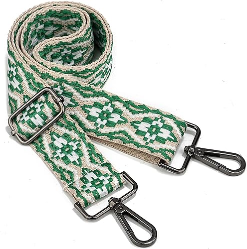 Miniatura 54 de Correa para bolso con herrajes dorados de repuesto, correa para bolso cruzado, correa ancha ajustable para colgar al hombro