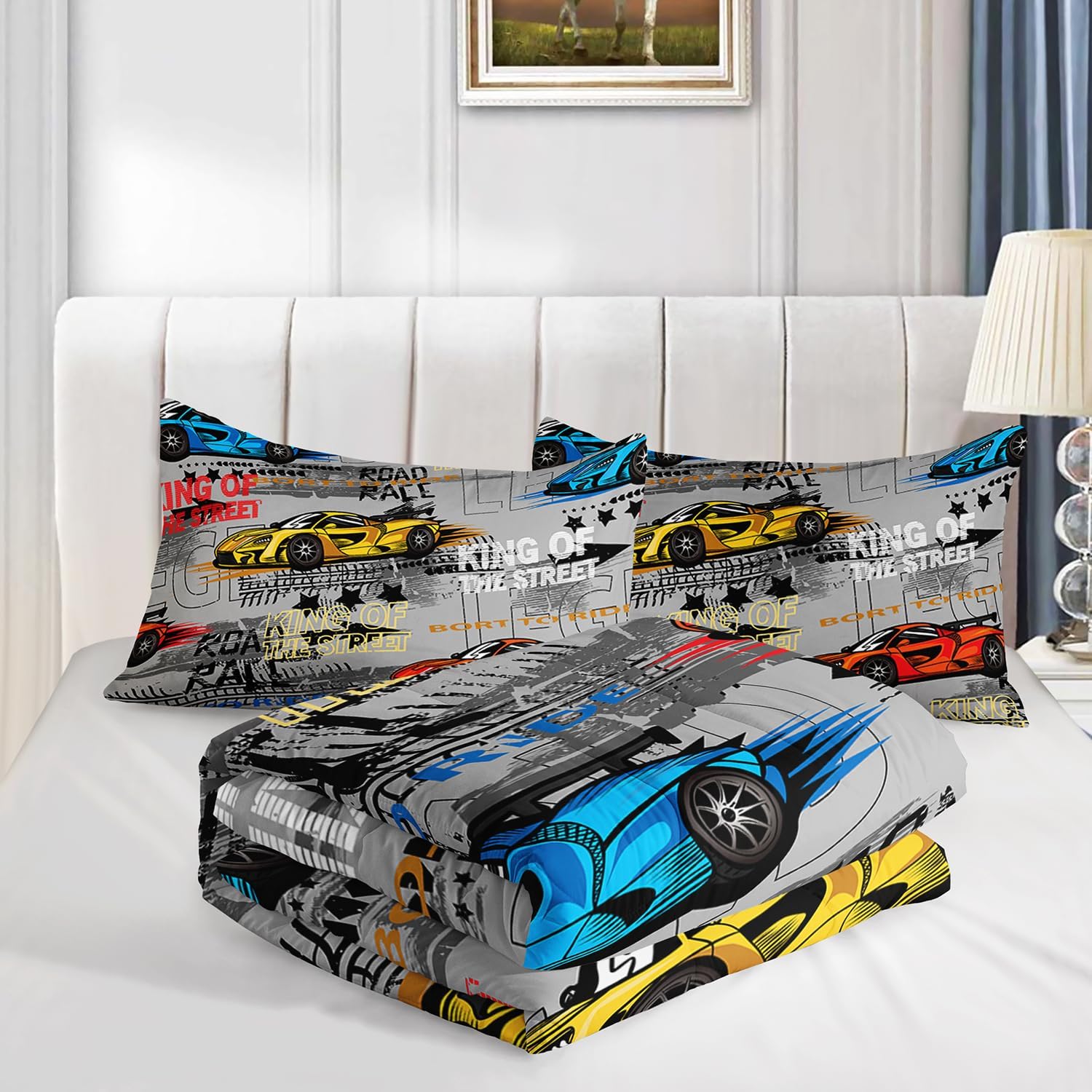 Comforter Set, 3 Piece Bedding Set - Image 6