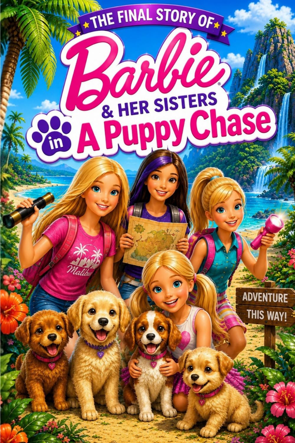The Final Story Of Barbie & Her Sisters in A Puppy Chase : A Tropical Island Adventure of Friendship, Teamwork, and Lost Puppies