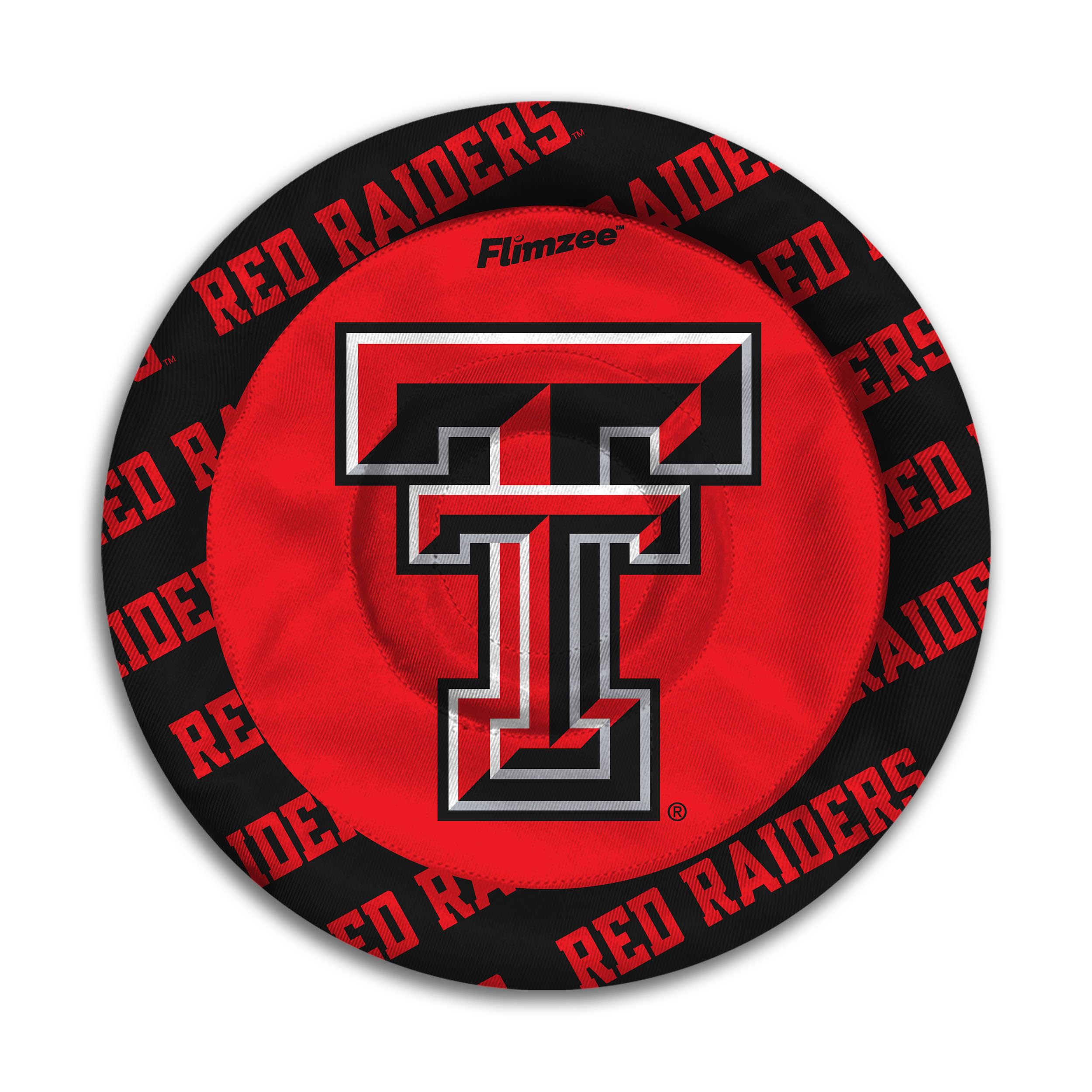 YouTheFan NCAA Texas Tech Red Raiders Flimzee Bean-Bag Flying Disc