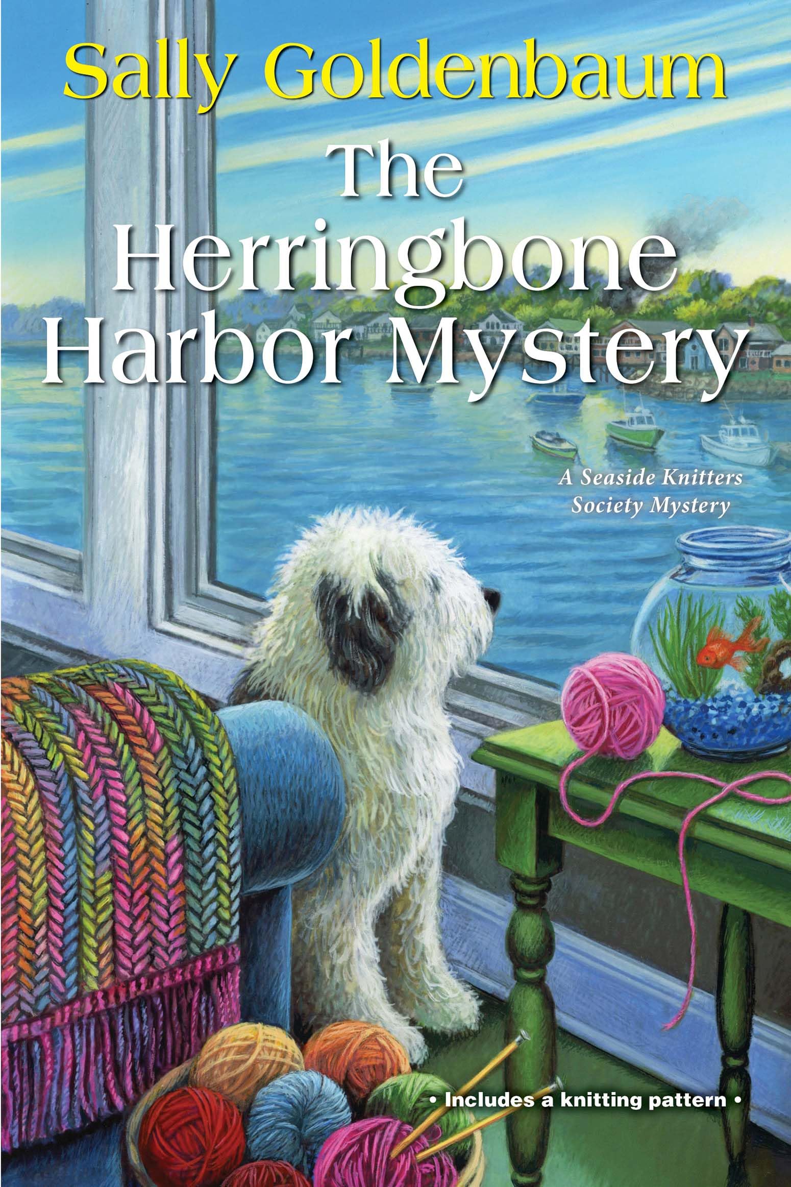 The Herringbone Harbor Mystery (Seaside Knitters Society Book 7)