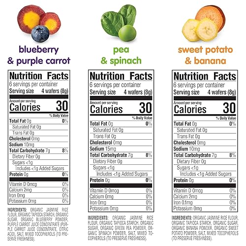 Miniatura 7 de Happy Baby Organics Yogis - Bocadillos liofilizados de yogur y frutas, paquete variado (paquete de 6) y mordedor, paquete variado de 3 sabores, 12