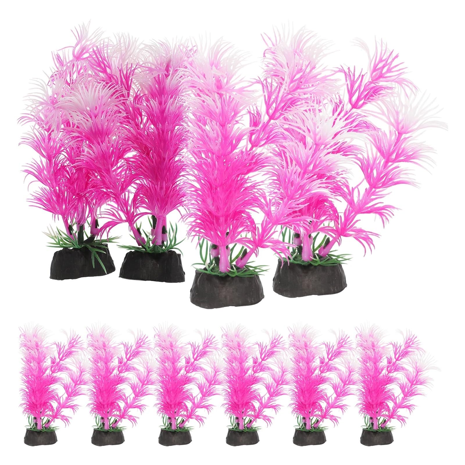 JTKSSCS Aquarium Plants 10 Pcs Aquarium Plant Grass Decorations For Fish Tank Underwater Landscape DIY Aquatic Artificial