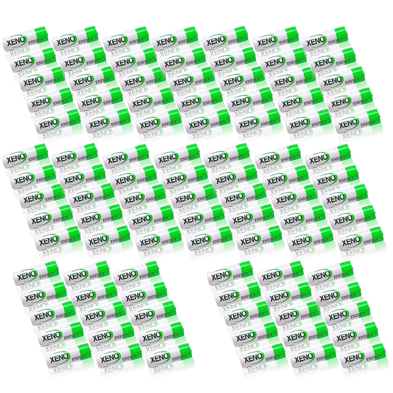 100-Pack 3 6V 2400mah XL-060F AA Lithium Battery for Xeno Energy XL-060F 3 6v Energy Non-Rechargeable Battery