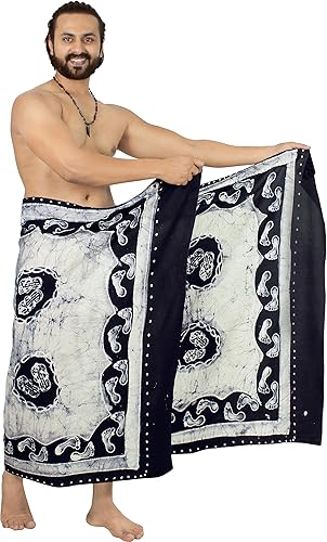 Miniatura 4 de LA LEELA Pareo de baño hawaiano para hombre