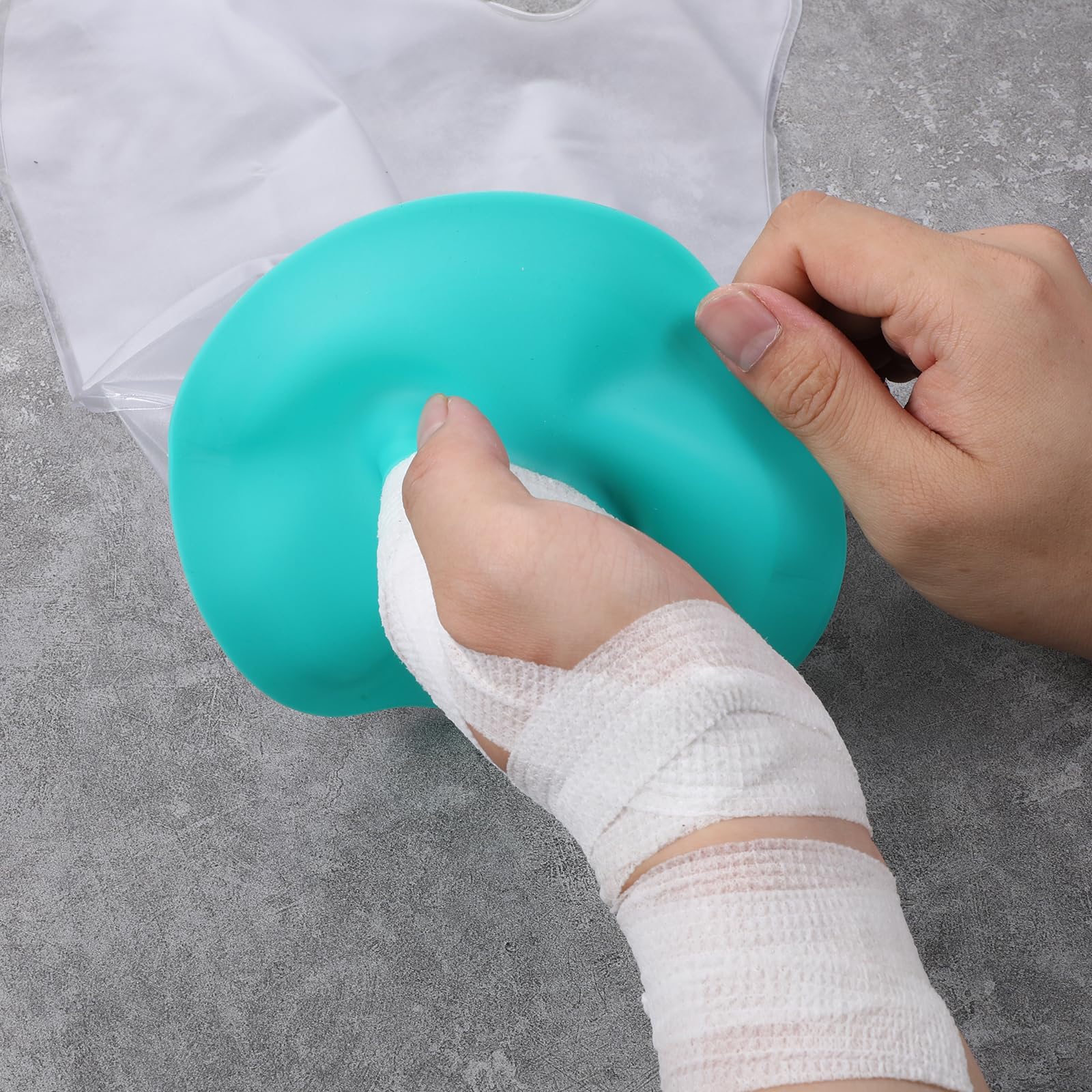 Bewudy Housses de plâtre pour douche bras, Housse de plâtre pour main imperméable réutilisable pour douche - Housse de plâtre pour bras imperméable pour enfants - Sceau élastique pour garder les