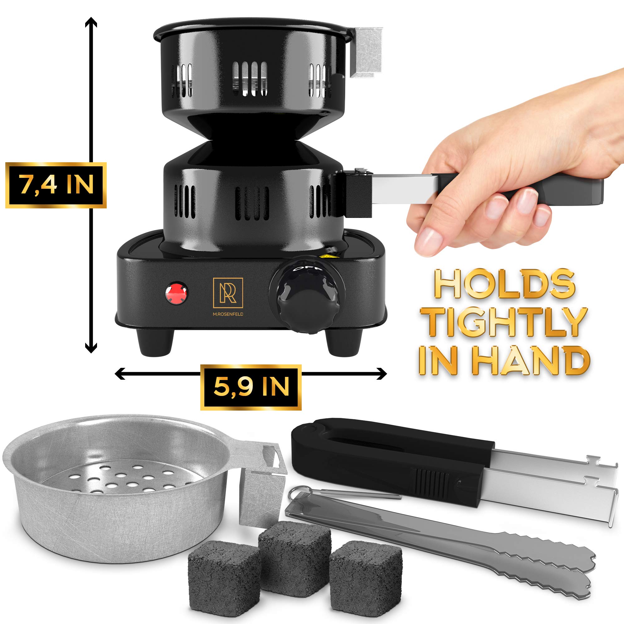 Buy Premium Hookah Coal Burner for Hookah 450W FIRE Tower