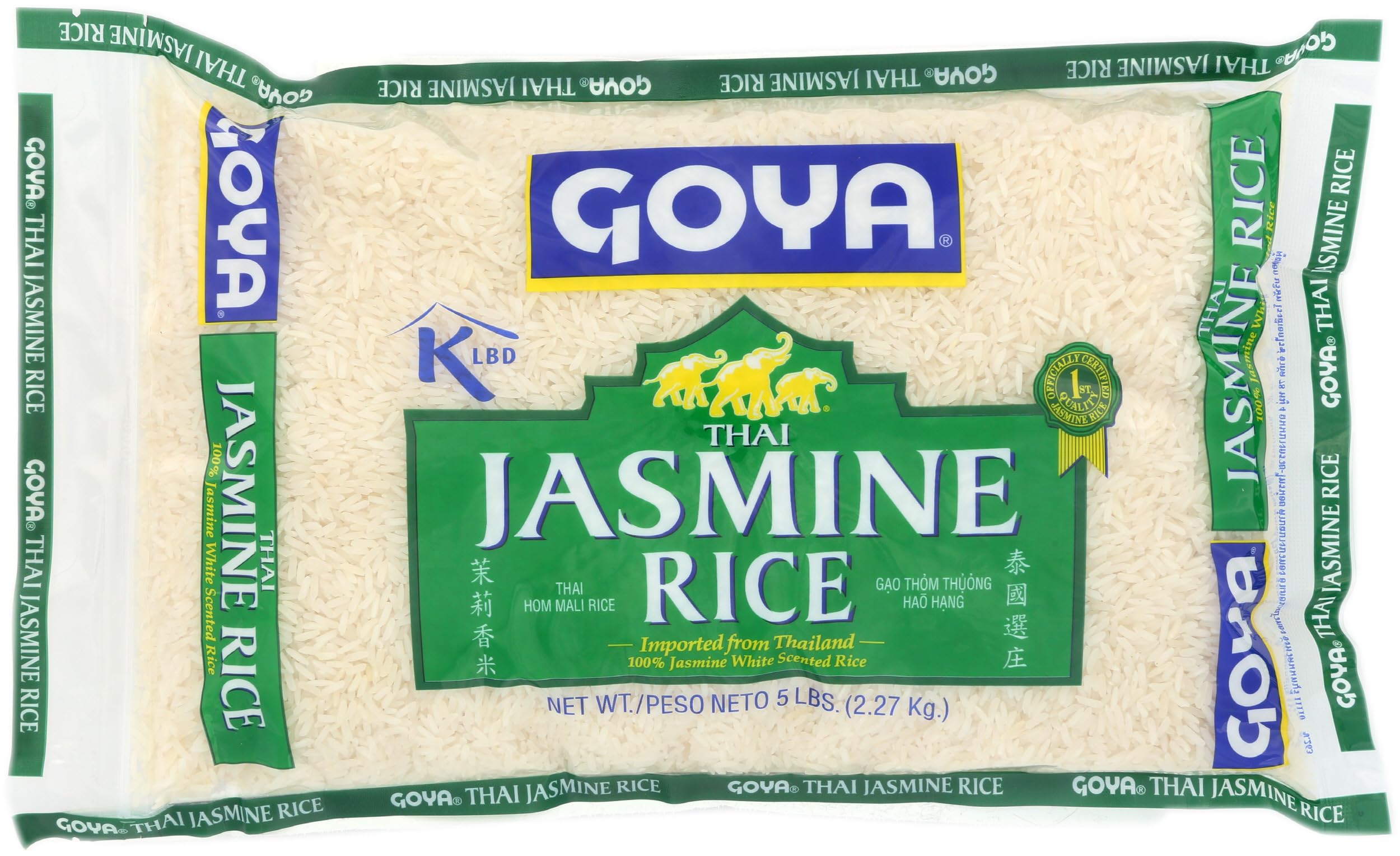 Goya Thai Jasmine Rice 5 lbs