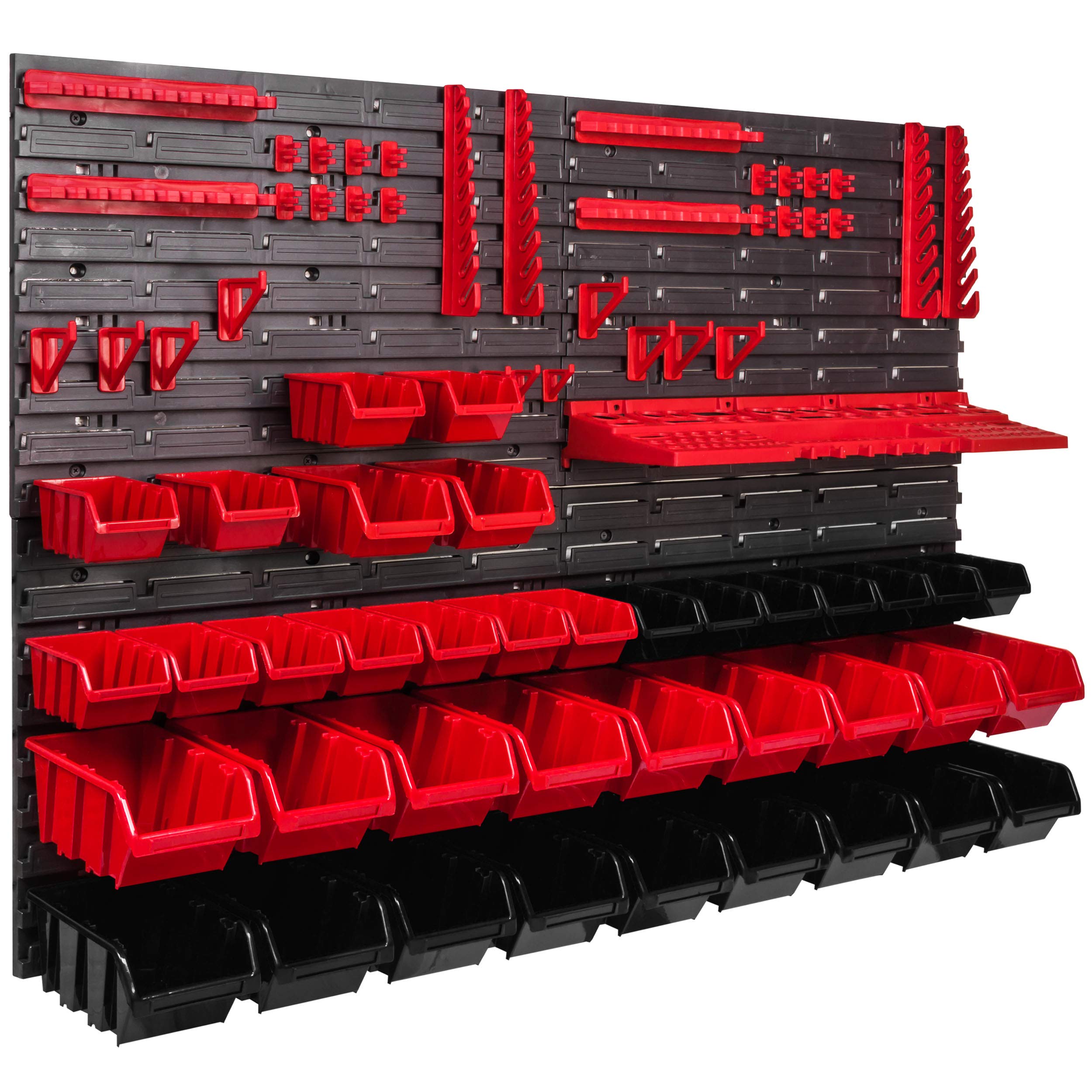 botle Regał warsztatowy 1152 x 780 mm, pudełka do układania w stos, system przechowywania, uchwyty na narzędzia, pojemniki do przechowywania, bardzo mocna płyta ścienna, regał magazynowy z możliwością