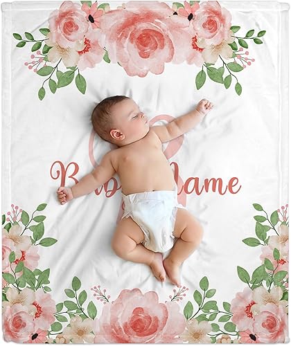 Vista 72 de Hyturtle Mantas de bebé personalizadas con nombre – Manta de camuflaje personalizada con nombre – Manta de forro polar verde camuflaje para niños