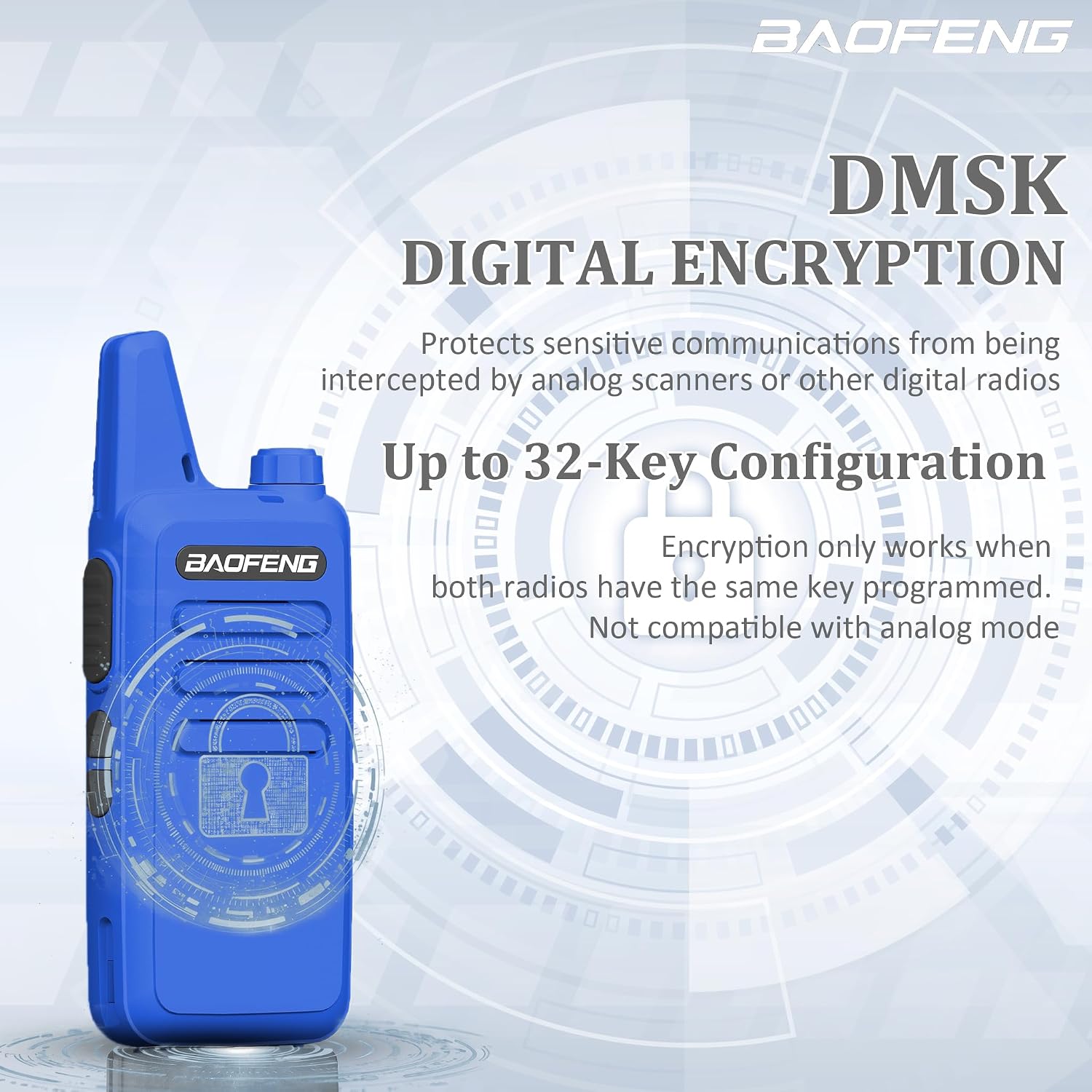 Image illustrating BAOFENG DMSK Digital Encryption