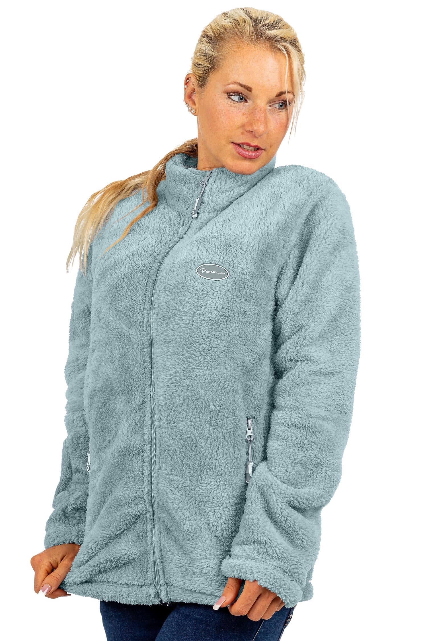 Reichstadt Damen Fleecejacke Kuschelig Warm & Stilvoll | Mit langen Ärmeln, weicher Komfort, bequeme Passform, für Alltag, Freizeit und kühle Übergangszeit