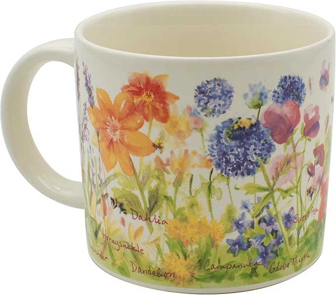 Taza de Cerámica Jardín de Abejas 14 oz - The Unemployed Philosophers Guild miniatura 5
