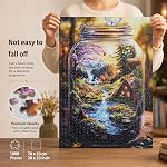 Puzzles pour adultes 1000 Des pièces impossibles Difficile difficile de défier les puzzles pour les adultes 1000pc Puzzles Monde en bouteille Le rêve de la nature Puzzle 1000 Pièces 28 x 20 de pouce