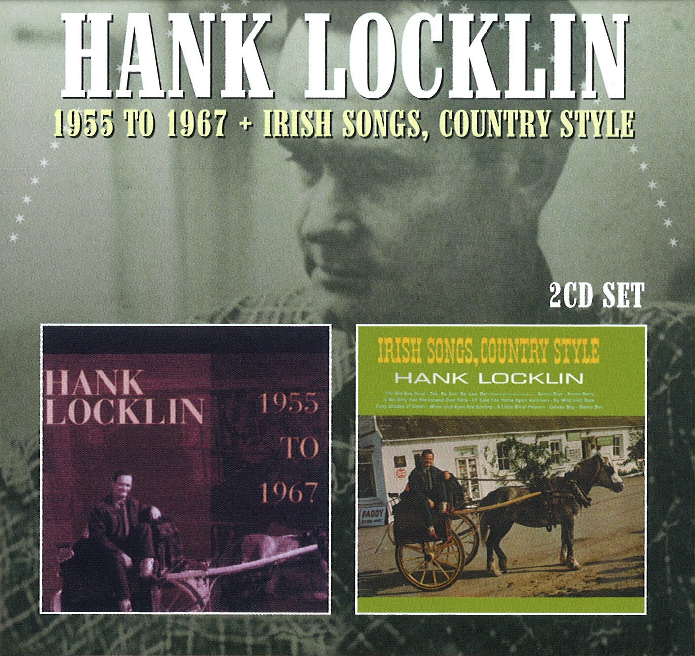 Hank Locklin 1955 To 1967 / Irish Songs, Country Style Double CD MRLL27D NEW