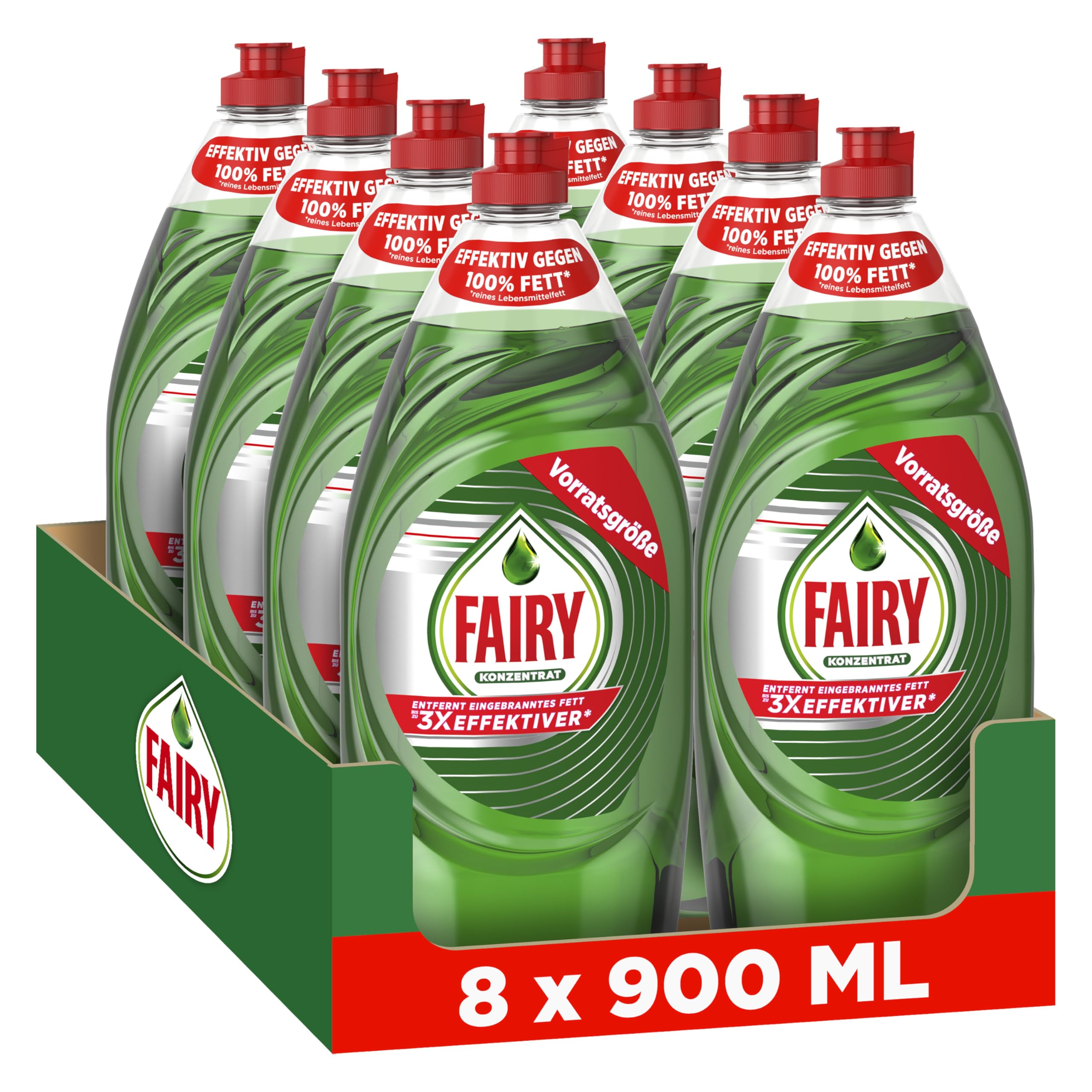 Fairy Spülmittel Original, 8x900 ml