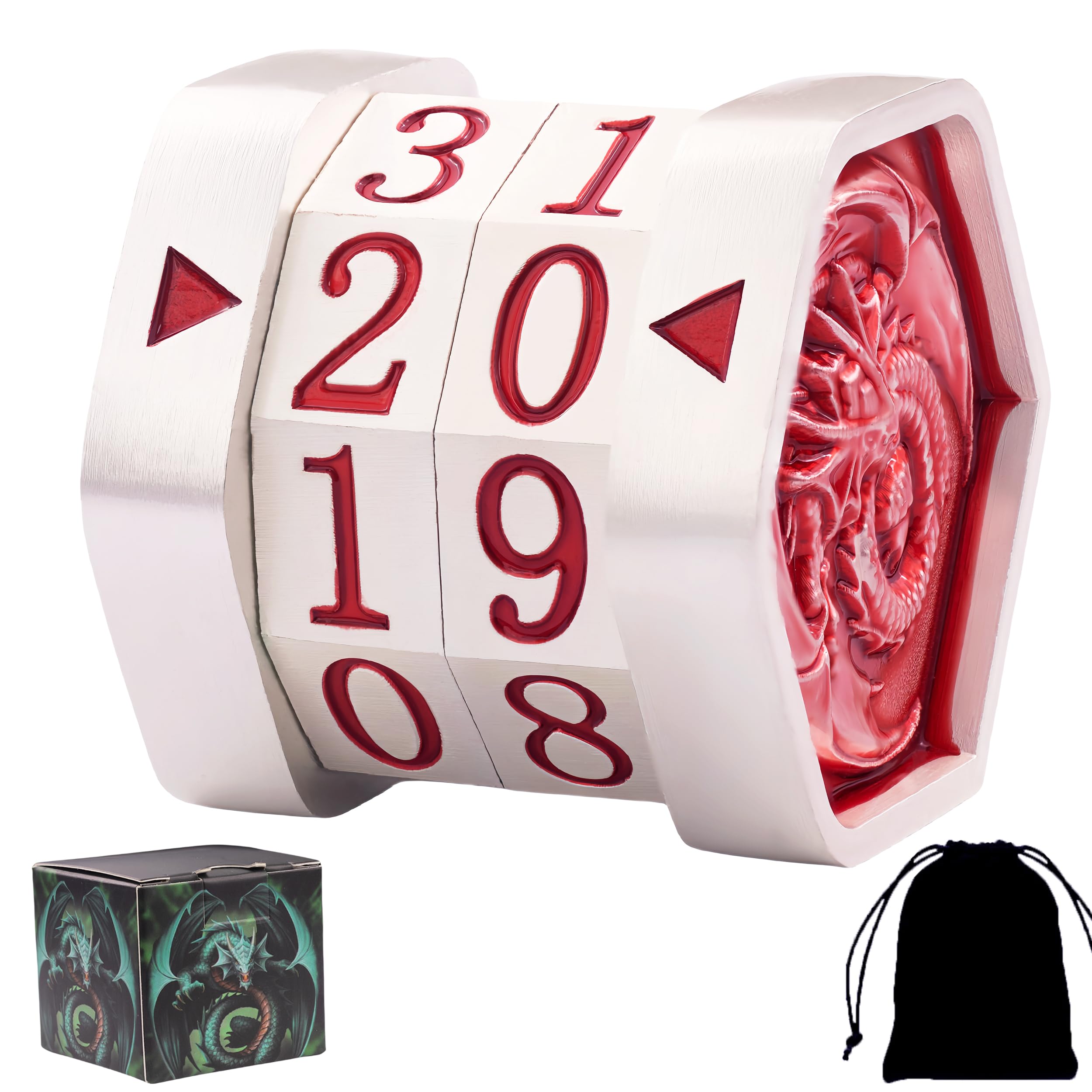 Amazon.co.jp: ALOBGHDC メタル MTG ライフカウンター ホイール メタル