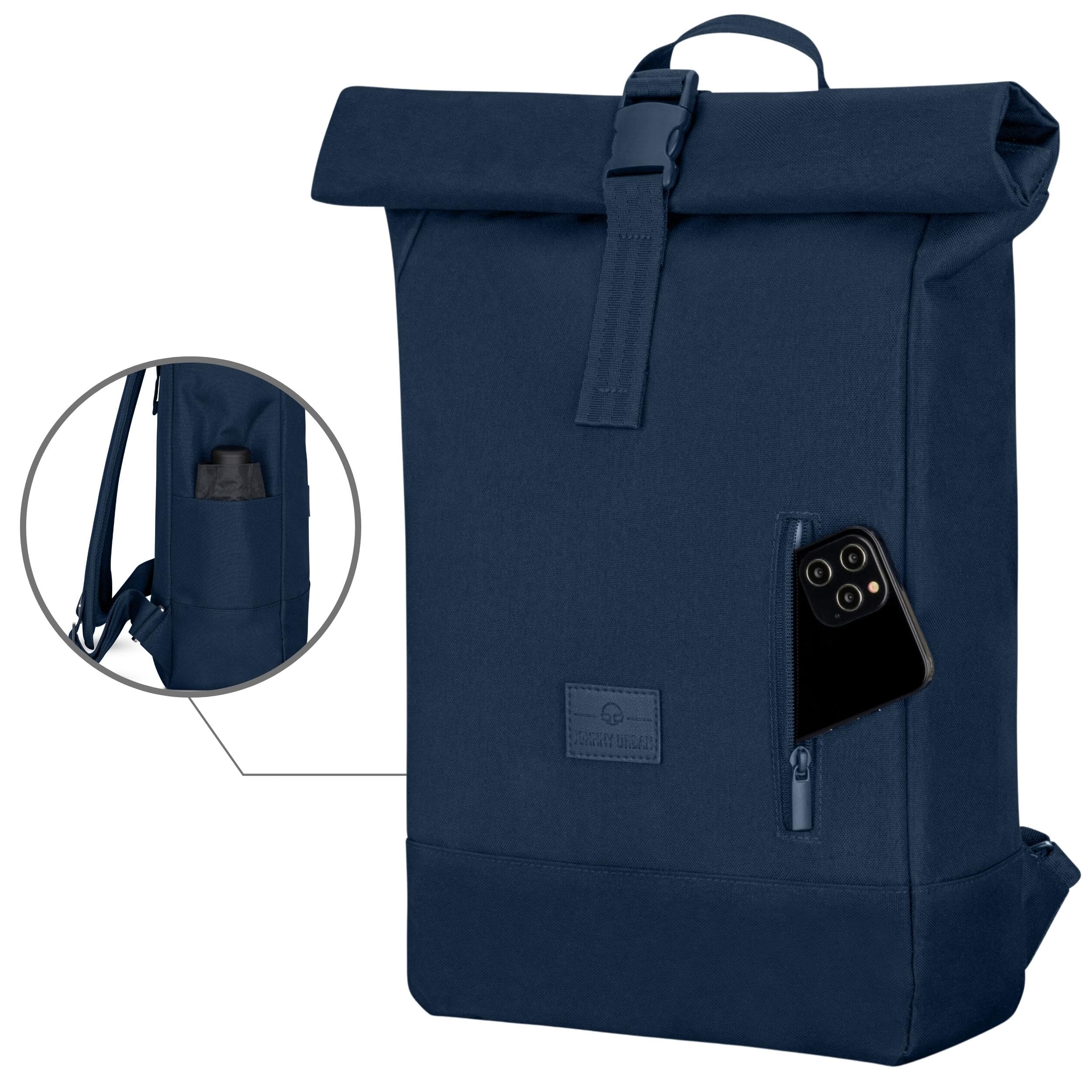 Johnny Urban Zaino Donna e Uomo - Robin Medium - Zainetto con Vano per PC Portatile - Backpack per Viaggio, Lavoro, Università, Ufficio - Idrorepellente