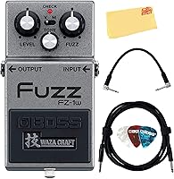 Vista 14 de Boss CH-1 Super Chorus - Paquete con fuente de alimentación Gearlux, cable de instrumento, cable de conexión y púas