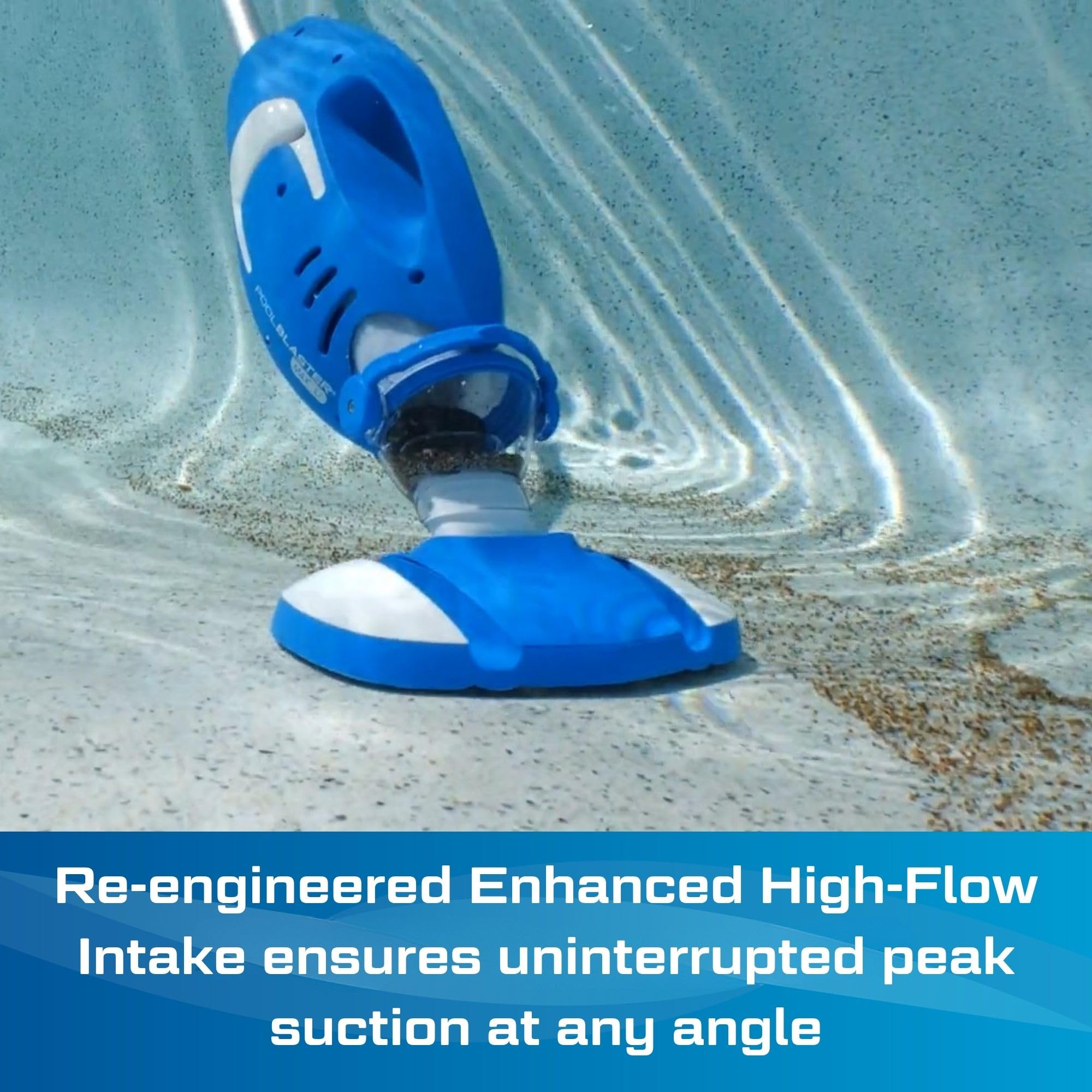 Water Tech POOL BLASTER Max Li Gen. 2 Poolstaubsauger, kabelloser Poolreiniger mit P30-Motor, Handstaubsauger für Pool und Spa