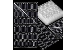 600 Pieces Nail Adhesive Tabs 15 Sizes of Nail Stickers for Press Ons