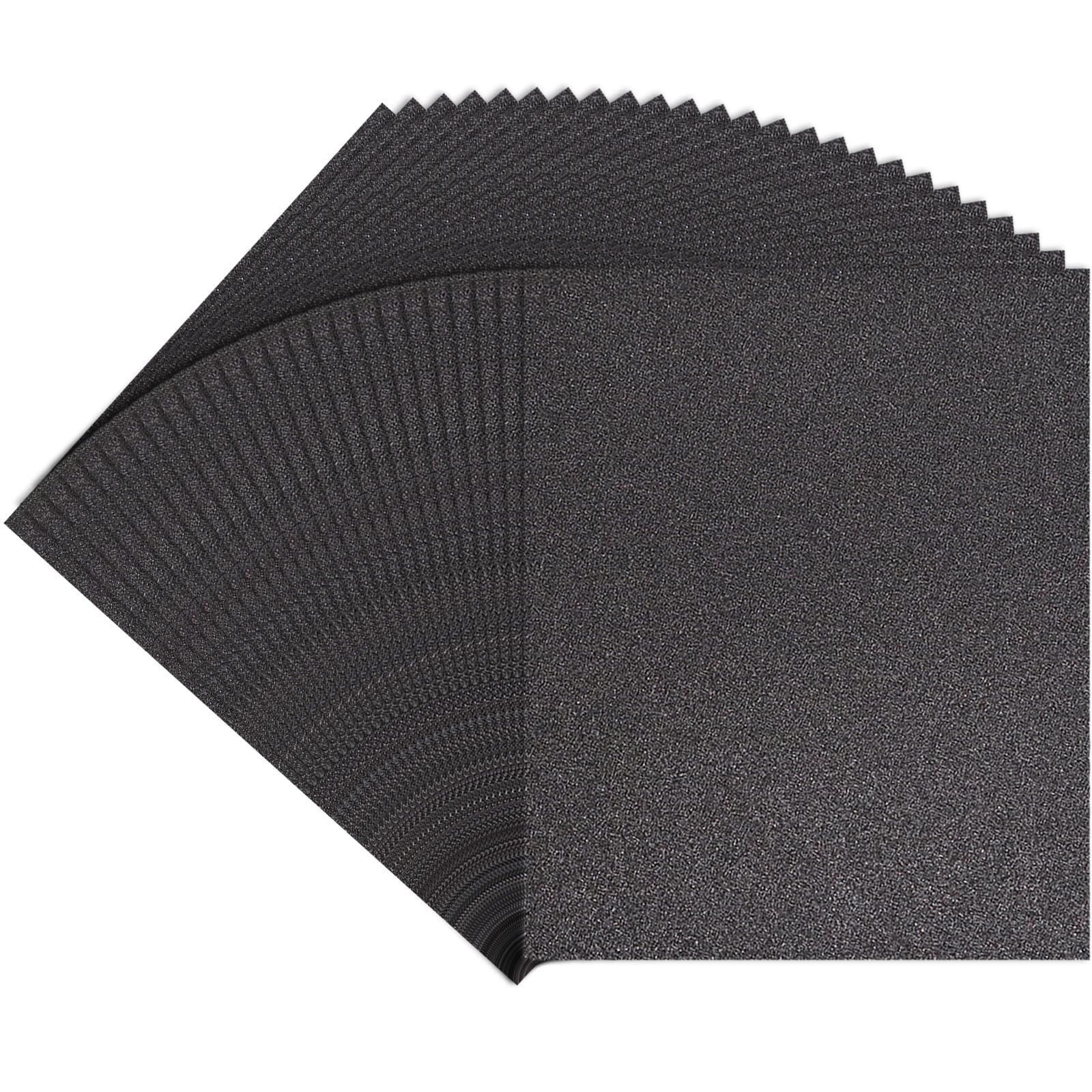 Premium Sandpaper Assortment - 25 Sheets -18