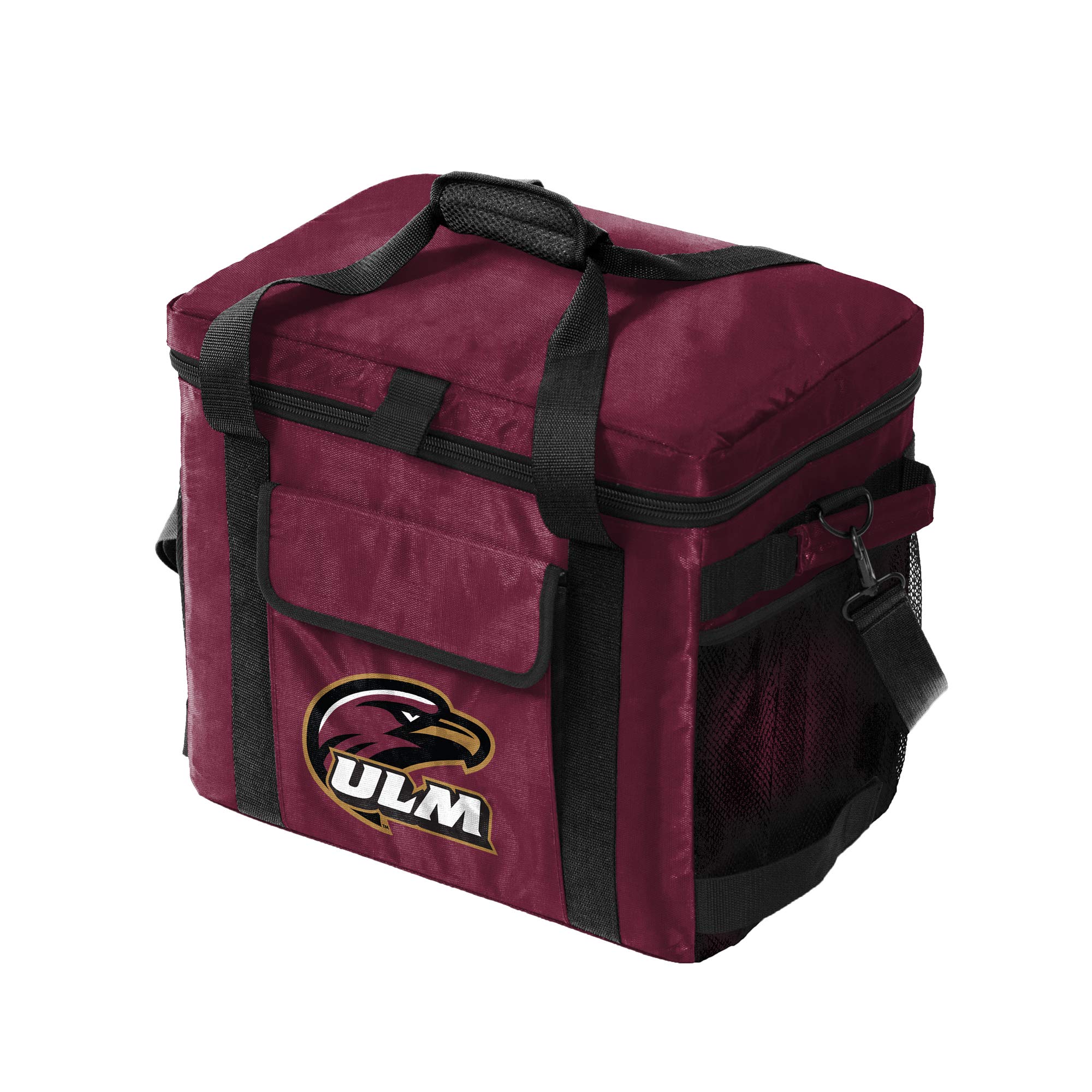 Logo Brands NCAA Louisiana Monroe Indians Glacier Cooler, One Size, Maroon