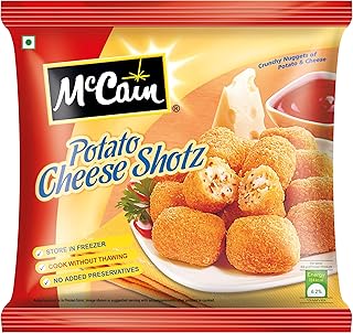 Mccain Potato Cheese Shotz, 400 g Regular Pack