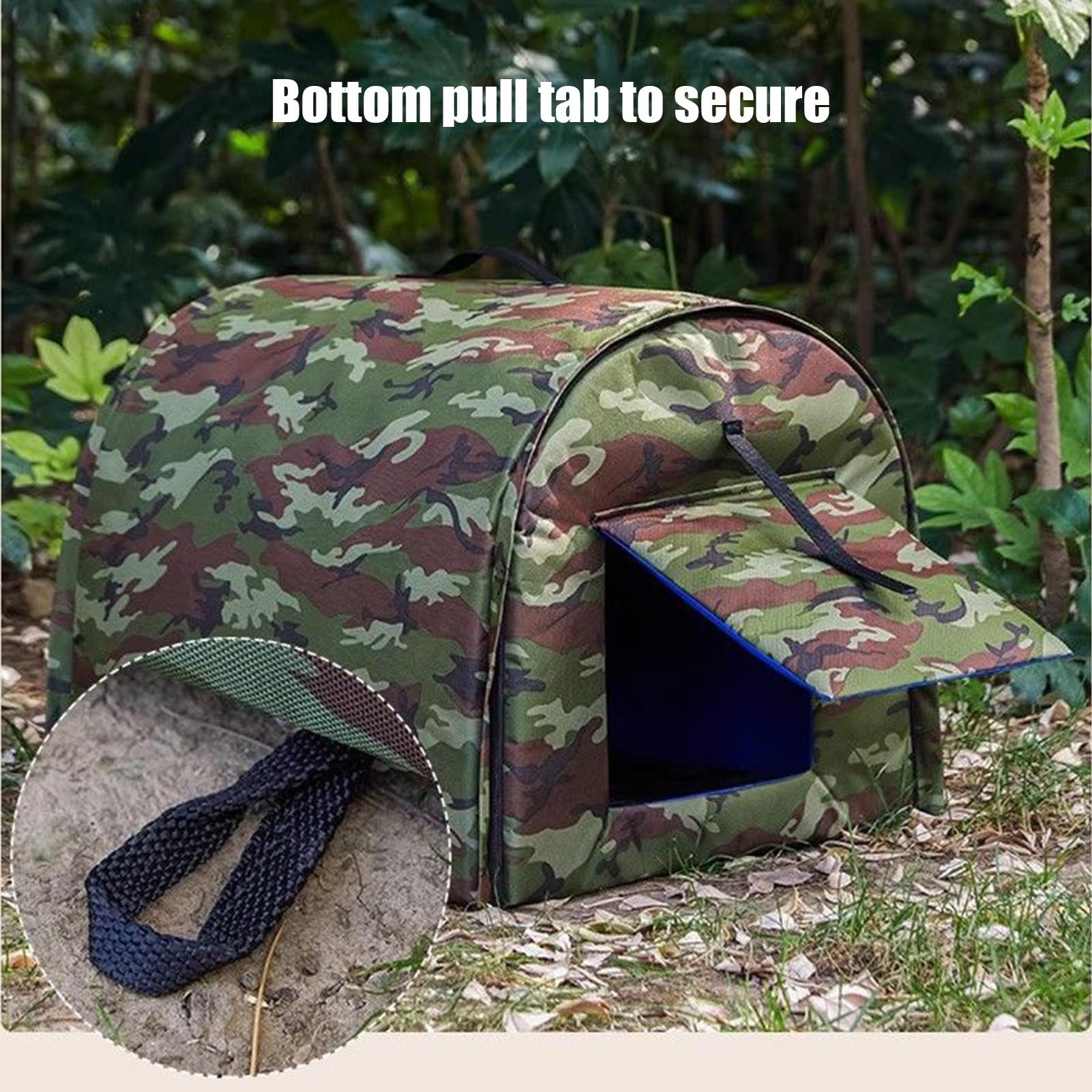 Casa Per Gatti Da Esterno Tenda Mimetica Isolata