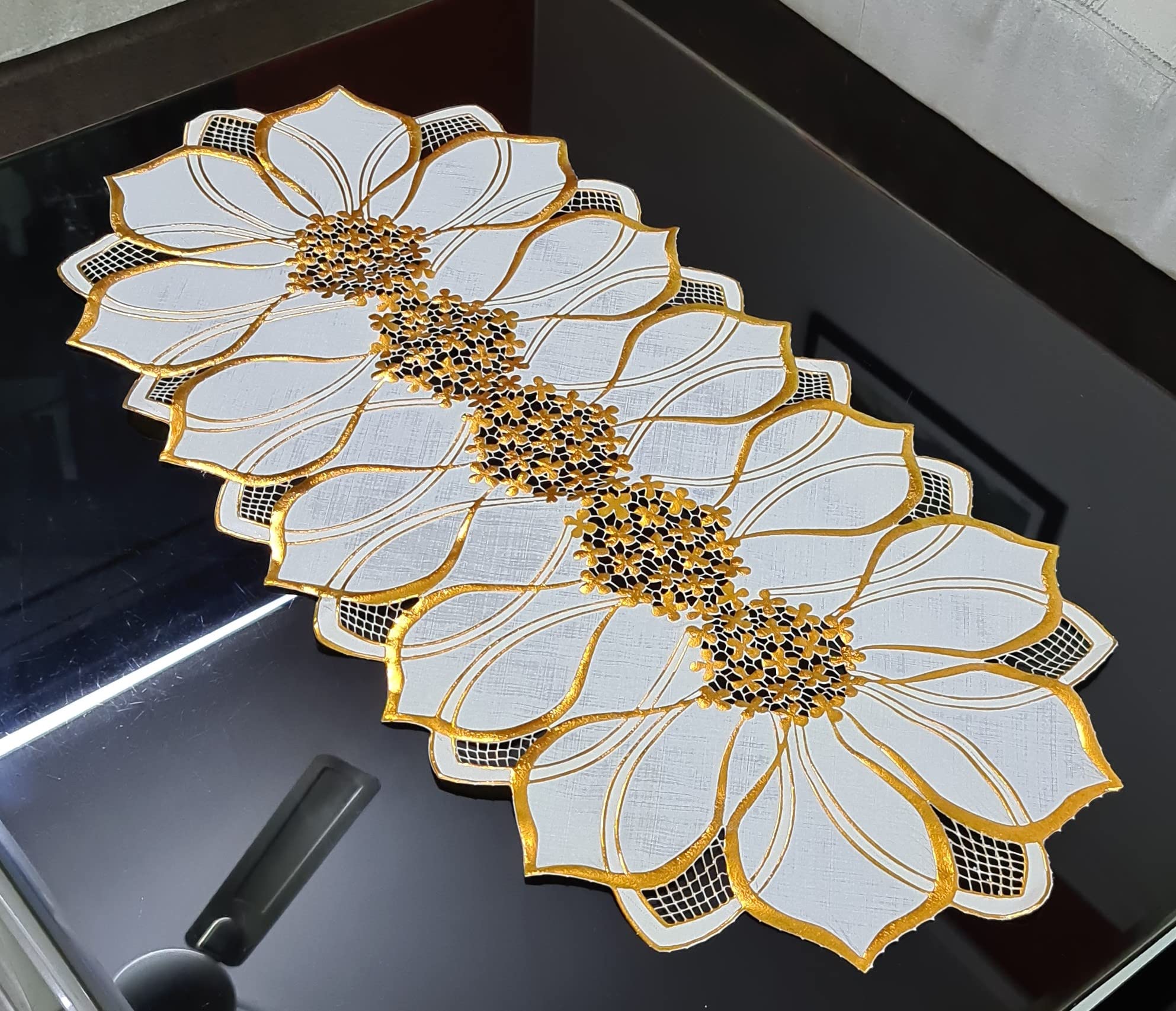 See full amazon price history chart for The Lineup Co. Oval Floral Design Center/Dining Table Runner Pack of 1 The Lineup Co. Oval Floral Design Center/Dining Table Runner Pack of 1 (B0B66M9RHP) Amazon Price History, Amazon Price Tracker