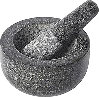 Vista 5 de Fox Run Mortero y mortero, granito, negro