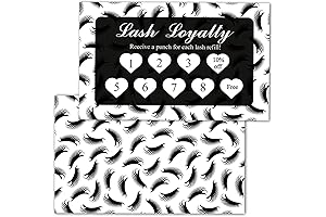 Amdieu Loyalty Cards for Lash Business