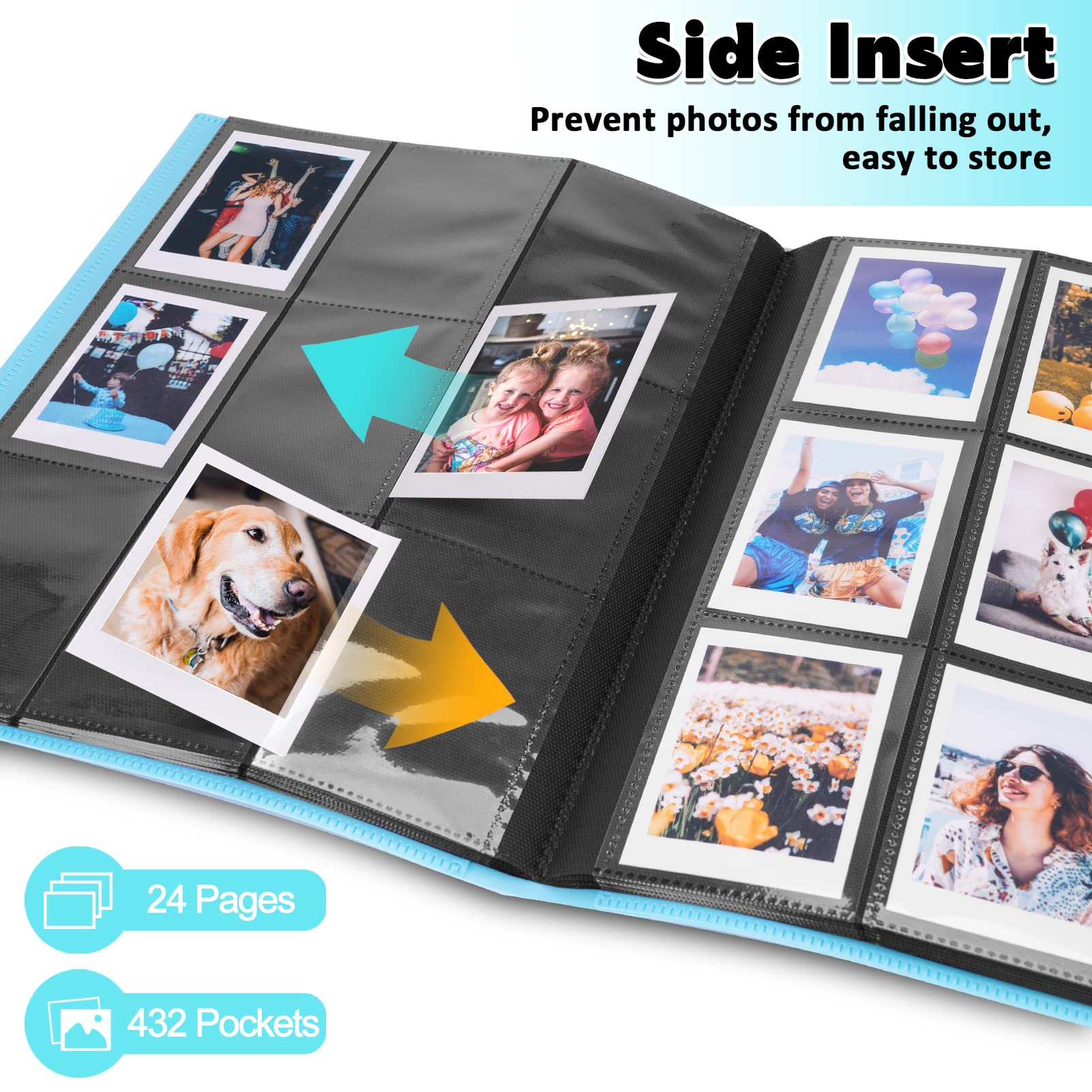 FORETOY Photo Album with 432+1 Pockets for 3" Film - Image 4