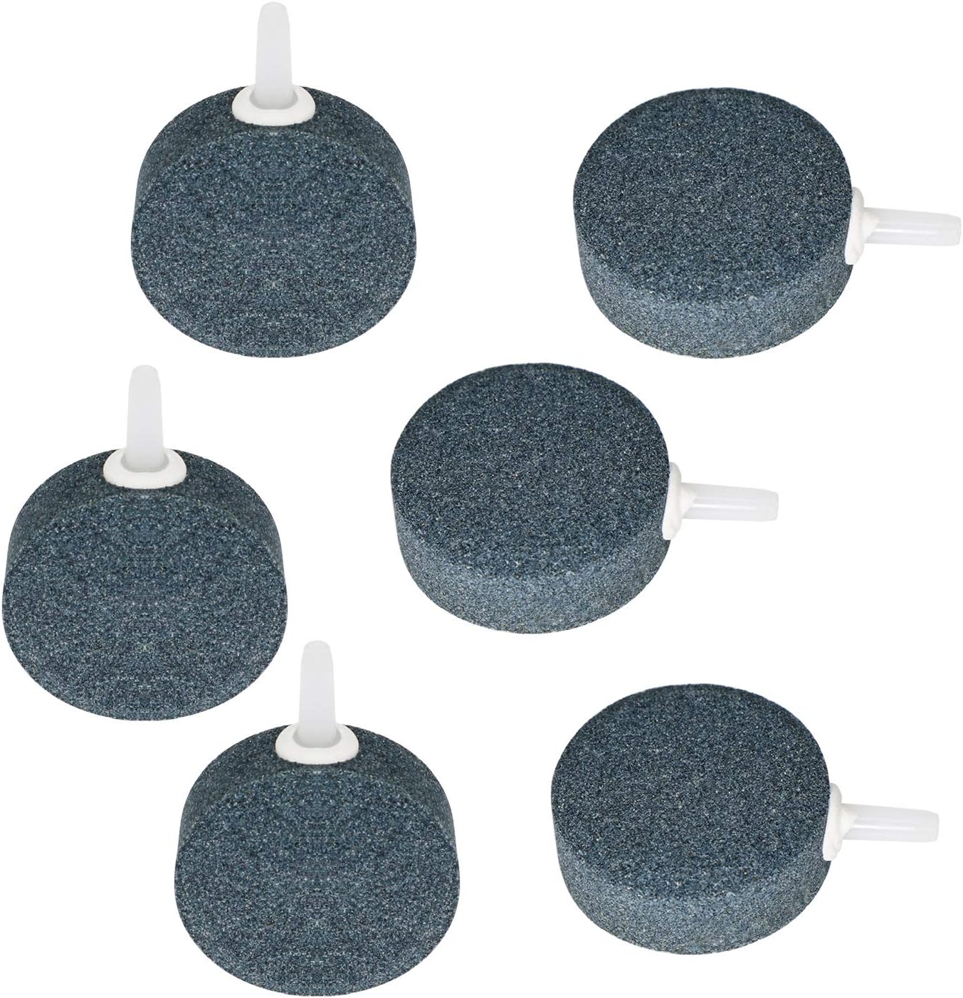 Waycreat 1.6 Inch Air Stone Bubble for Aquarium Fish Tank Hydroponics Pump, 6 Pieces