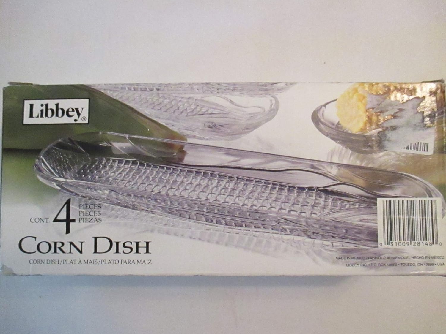 Libbey Corn Dish set of 4