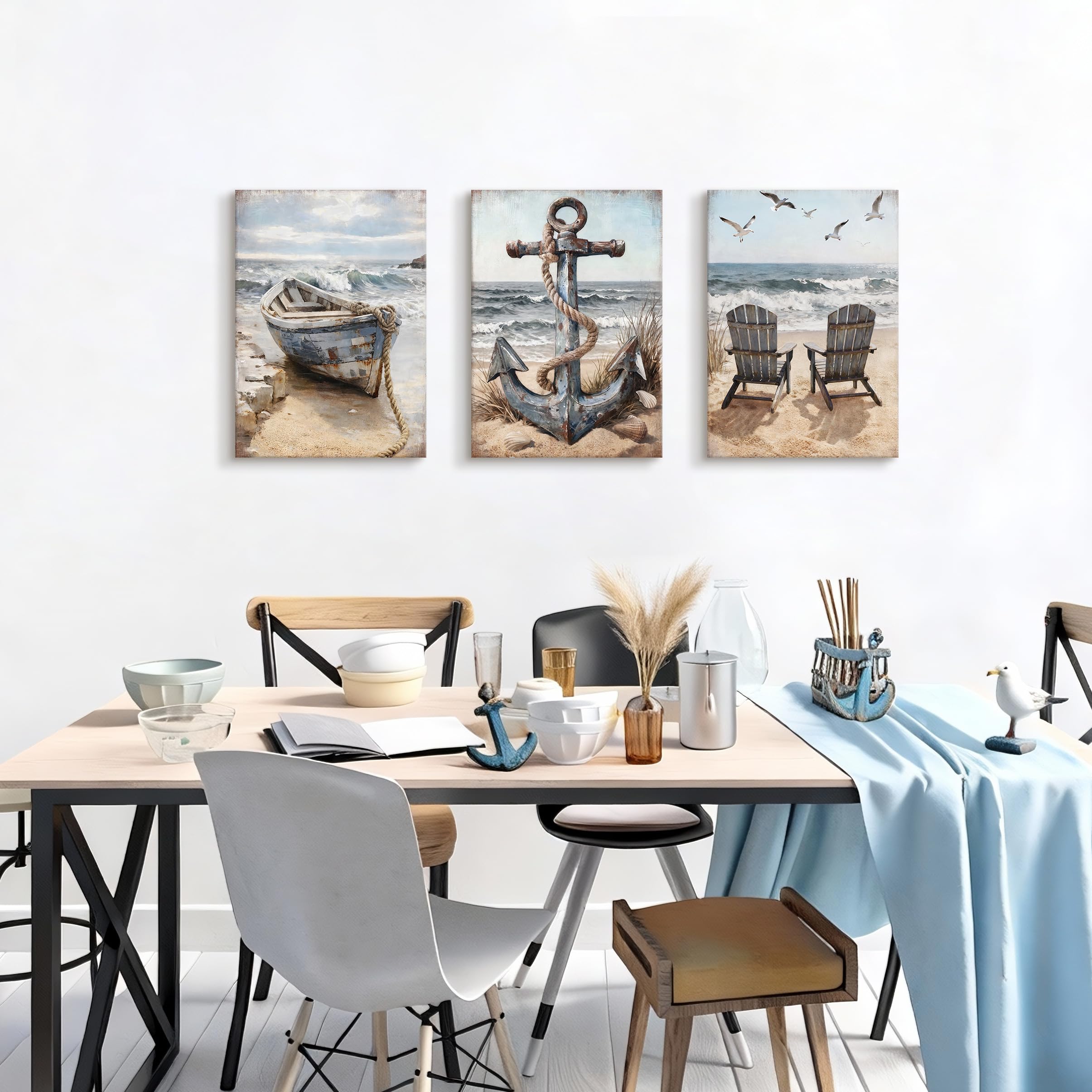 3 Pcs Wooden Framed Canvas Wall Art Set Bohemian Sage Green Canvas Prints Poster Geometric Line Beige Green Pictures for Living Room Bedroom Dinning Room Hallway Stairs Wall Decor 30x40cm x3pcs — view 278