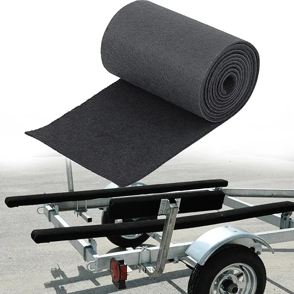 LAIAMER Boat Trailer Bunk Carpet, Marine Bunk Carpet for Boats Runners Trailers Outdoor Trailer Bunk Boat Trailer Accessories
