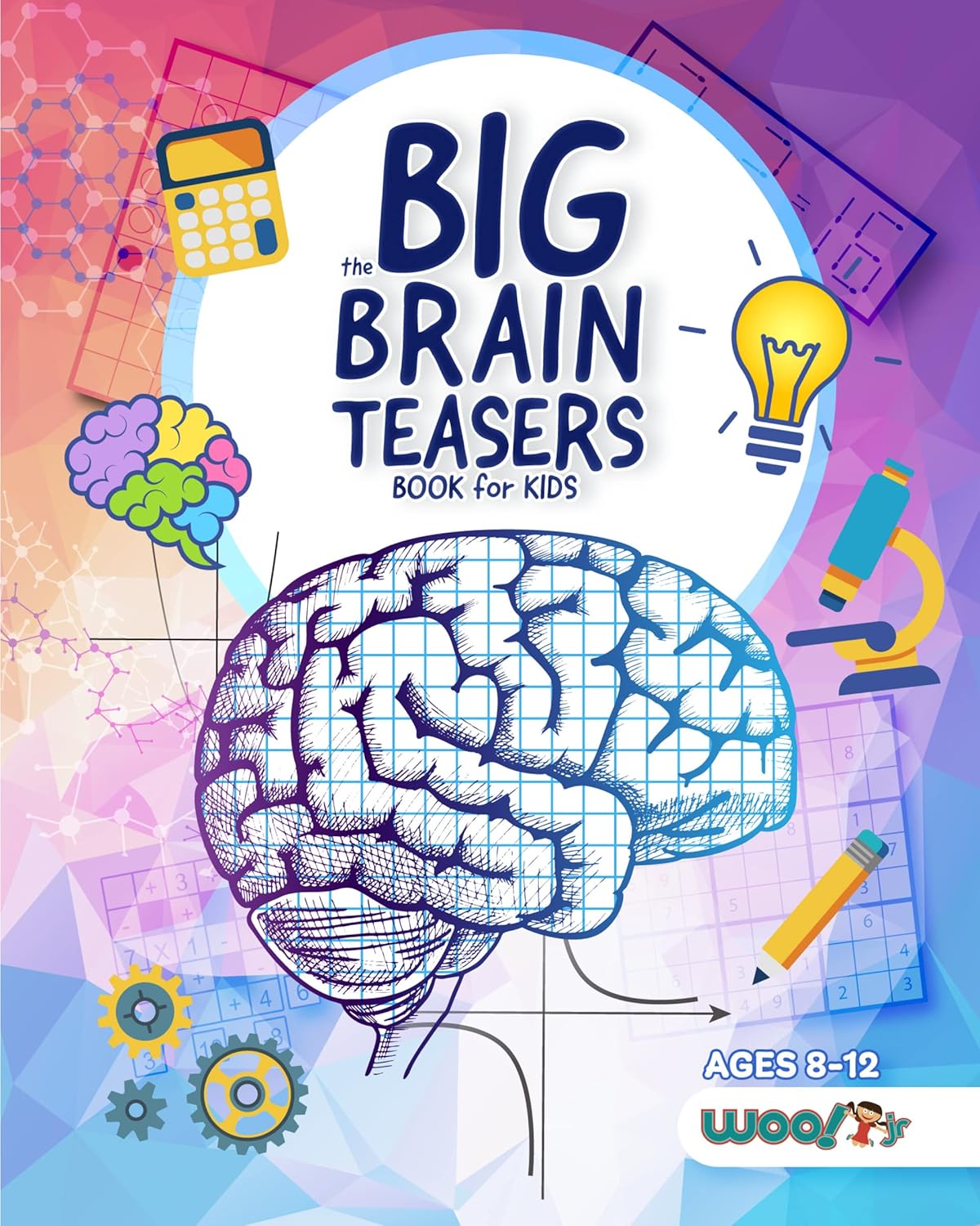 Amazon The Big Brain Teasers Book for Kids Logic Puzzles, Hidden Pictures, Math Games, and