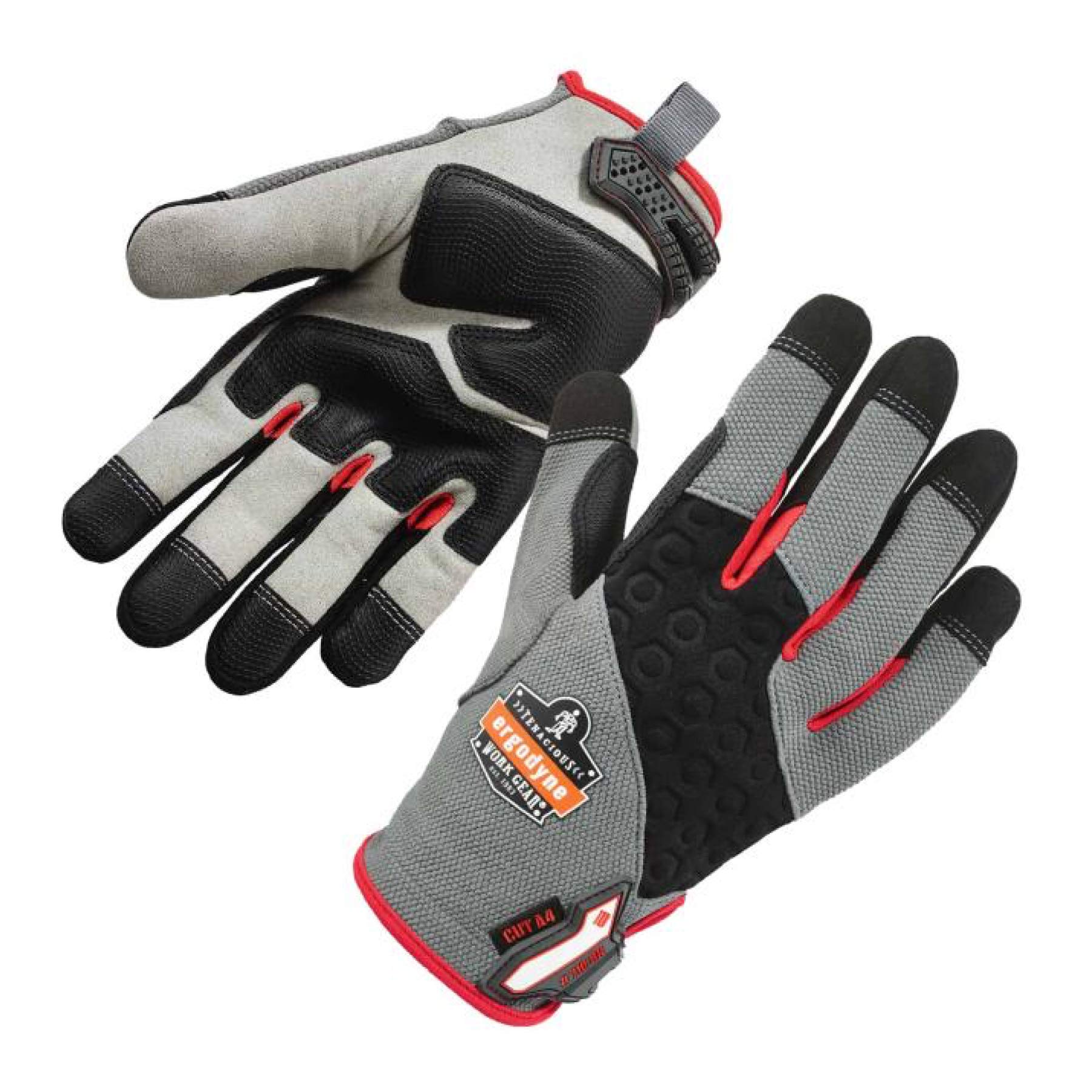 Ergodyne ProFlex 710CR Cut Resistant Work Gloves, Level 4, CR Protection on Palm