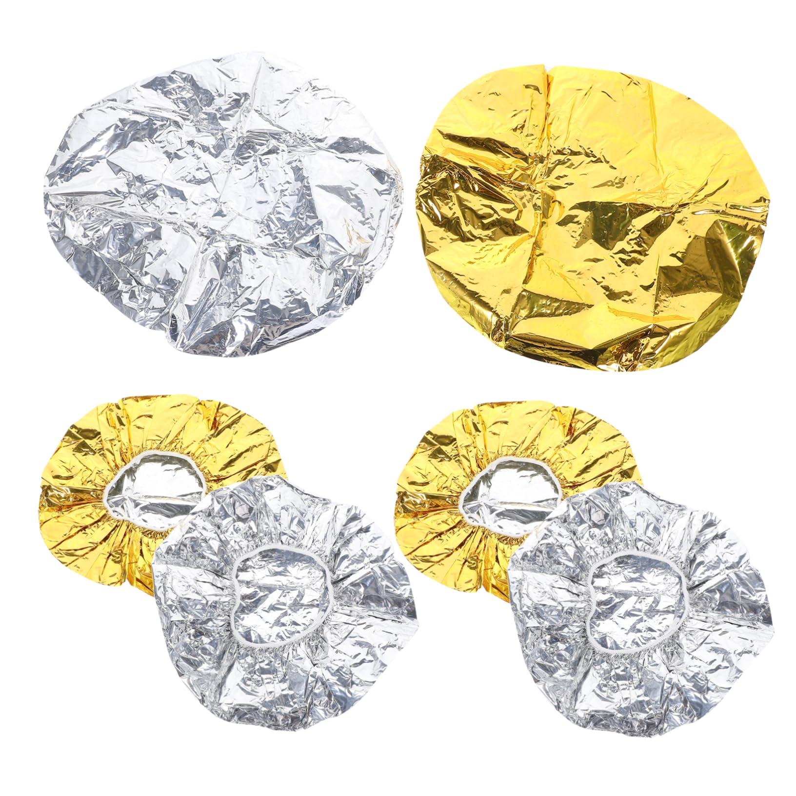 Gogogmee 6 Pack Insulated Hair Dyeing Caps Heat Insulation Cap for Women Beauty Salon Tool