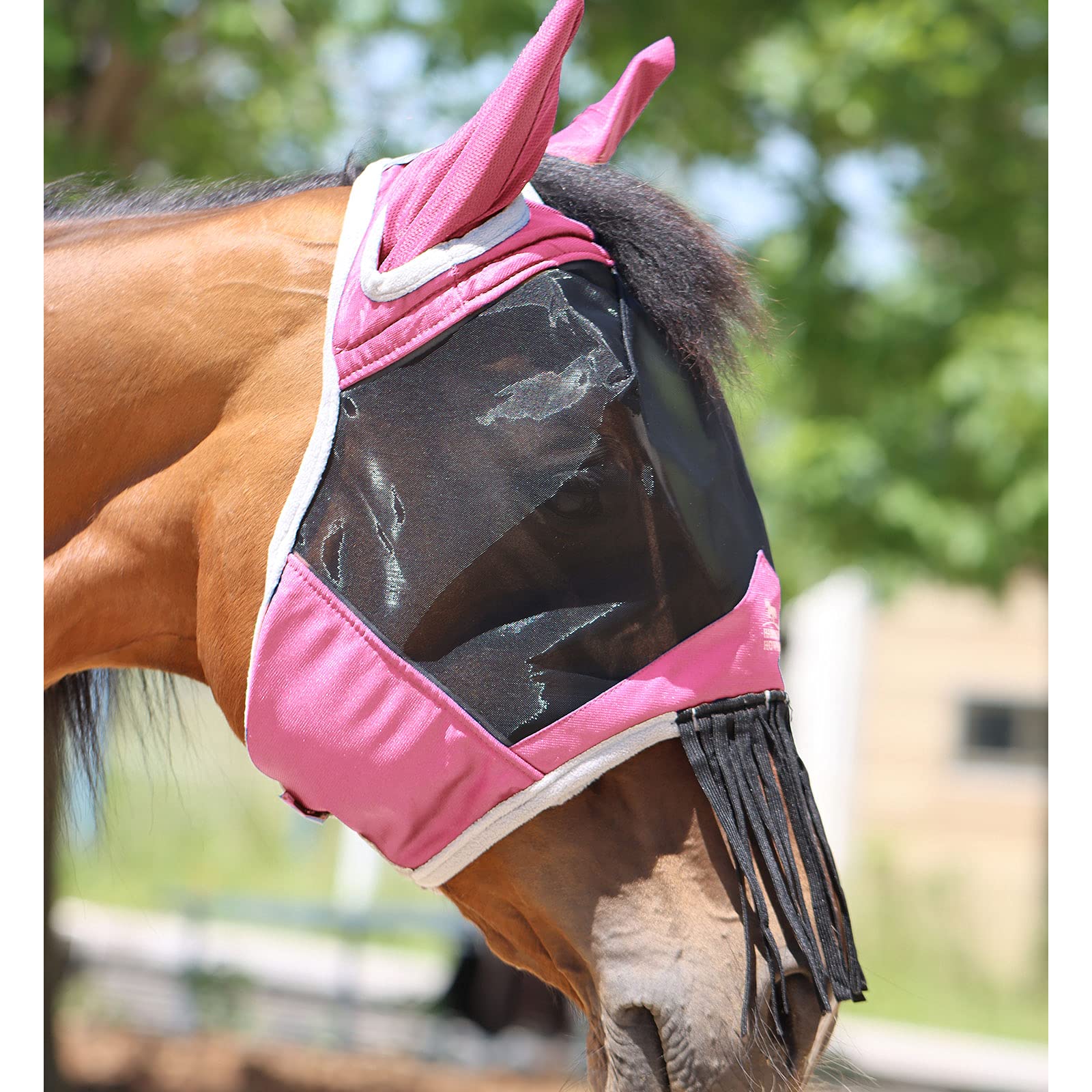 Maschera Anti Mosche Per Cavalli - Harrison Howard CareMaster Sky Blue - Foto 6