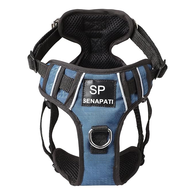Senapati Dog Neck Belt Harness Easy Control Soft Padding No More