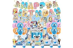 Bluey Birthday Decorations Kit: A Doggone Good Time for Your Pup's Pawty