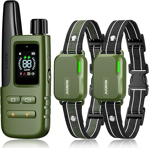 Jugbow Dog Shock Collar 2 Dogs (10-120Lbs) - 4200FT Dog