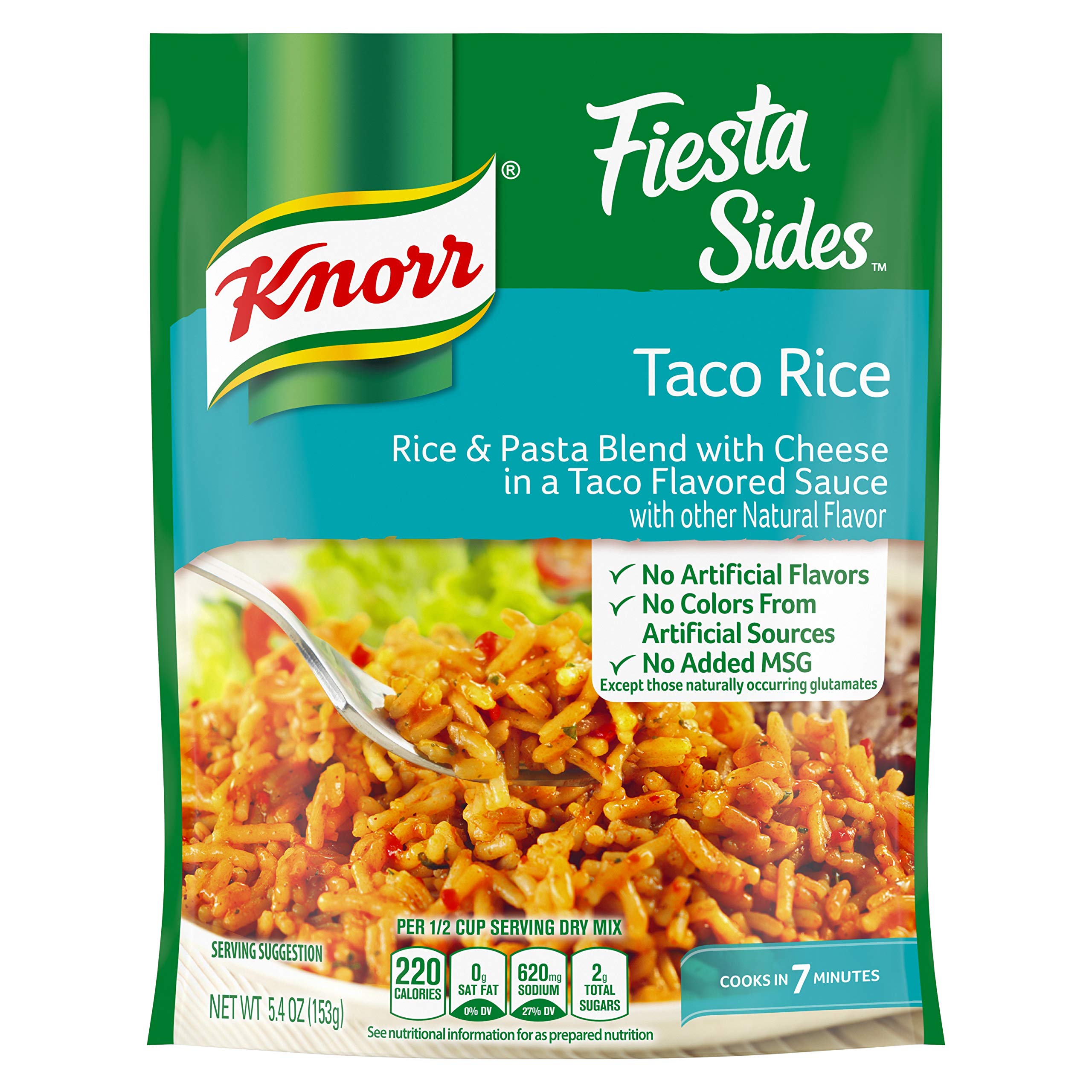 Fiesta Sides For an Easy Meal with Authentic Taco Flavor Taco Rice No Artificial Flavors 5.4 oz