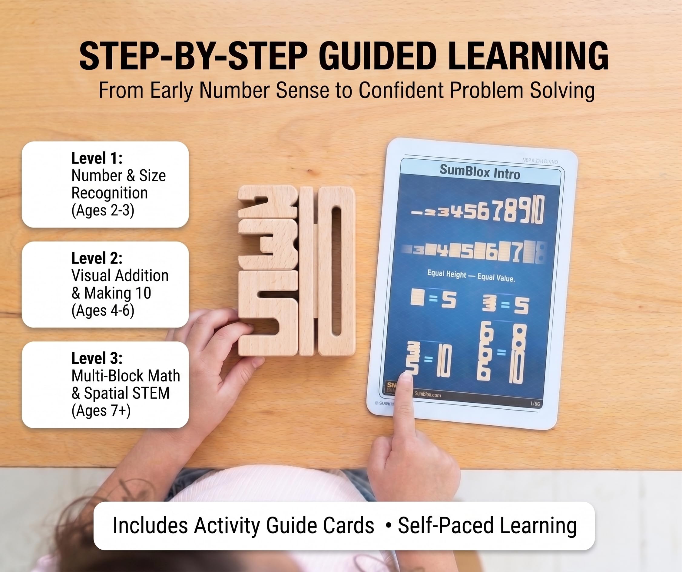 SumBlox Math Blocks - STEM Learning Toys -4 SumBlox Math Blocks - STEM Learning Toys -4